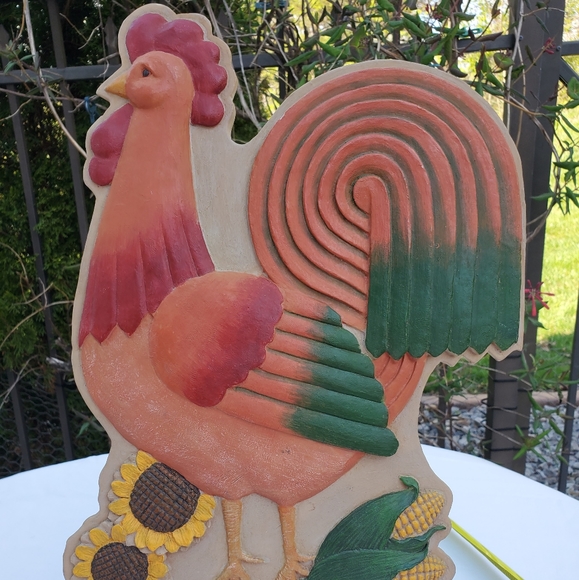 Jim Shore Rooster Garden Artistry by Enesco Decor - Picture 7 of 13